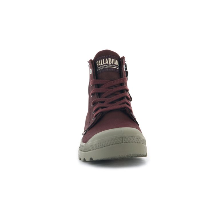 Bottes Palladium Pampa Hi Zip SL Femme Bordeaux | FR TSA197F